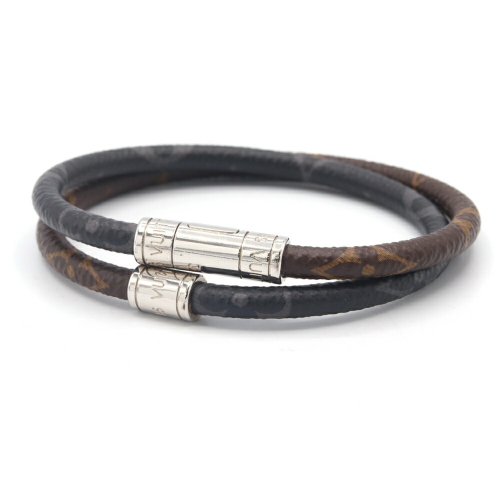 Louis Vuitton Monogram Eclipse Keep It Bracelet M… - image 1